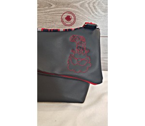 Stickserie - Stylish xmas Gnomes LineArt